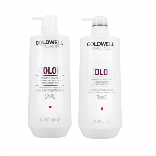 GOLDWELL DUALSENSES COLOR sampon 1000 ml + balzsam 1000 ml