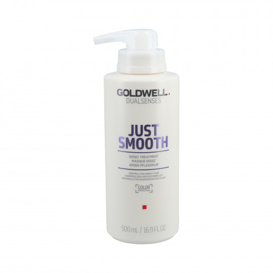 GOLDWELL DUALSENSES JUST SMOOTH 60Sec Treatment For Dry And Frizzy Hair 500ml 