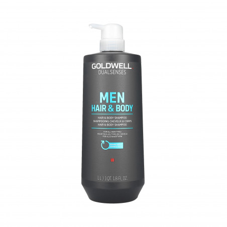 GOLDWELL DUALSENSES FOR MEN Hair&Body Shampooing 1000ml