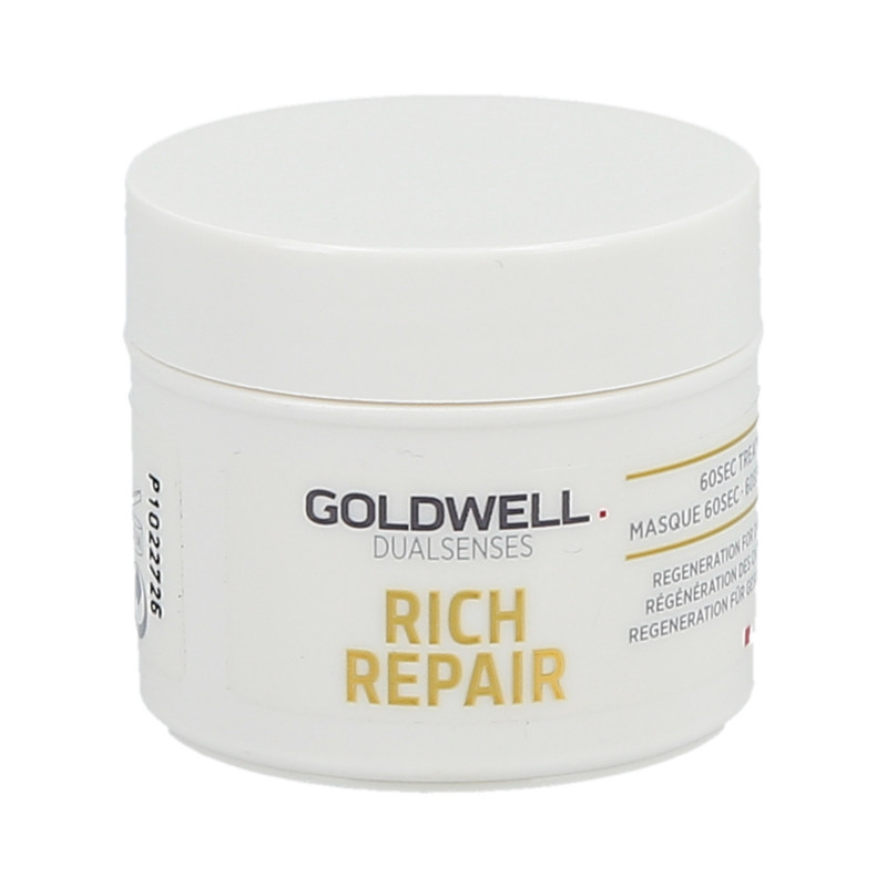 GOLDWELL DUALSENSES RICH REPAIR 60Sec Treatment For Damaged Hair 25ml 