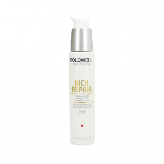 Goldwell Dualsenses Rich Repair Serum 6 efeitos para cabelos danificados 100 ml