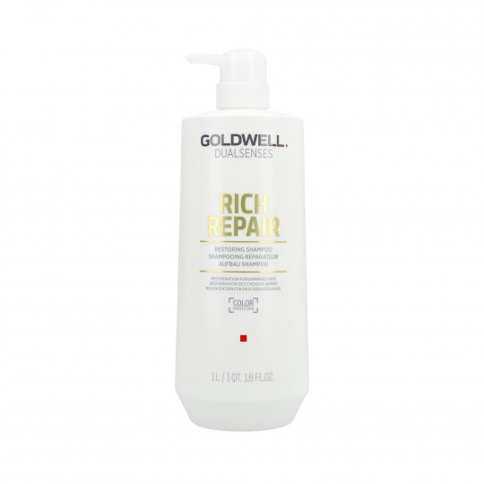 Goldwell Dualsenses Rich Repair Szampon odbudowujący do włosów zniszczonych 1000 ml