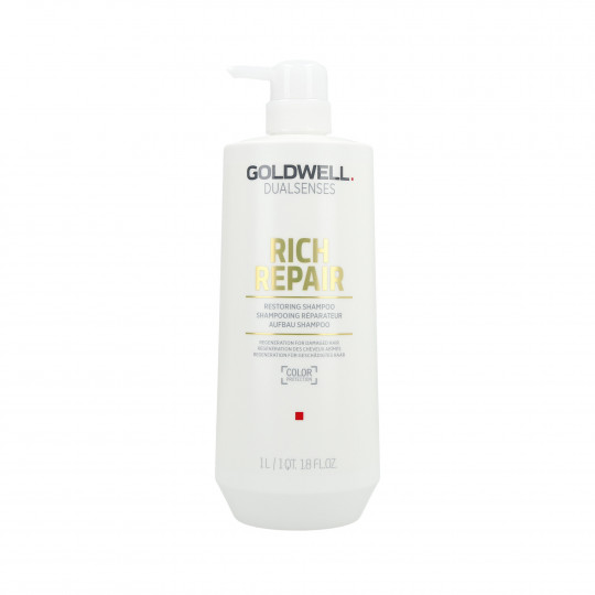 Goldwell Dualsenses Rich Repair Shampoo ricostruttivo per capelli danneggiati 1000 ml 
