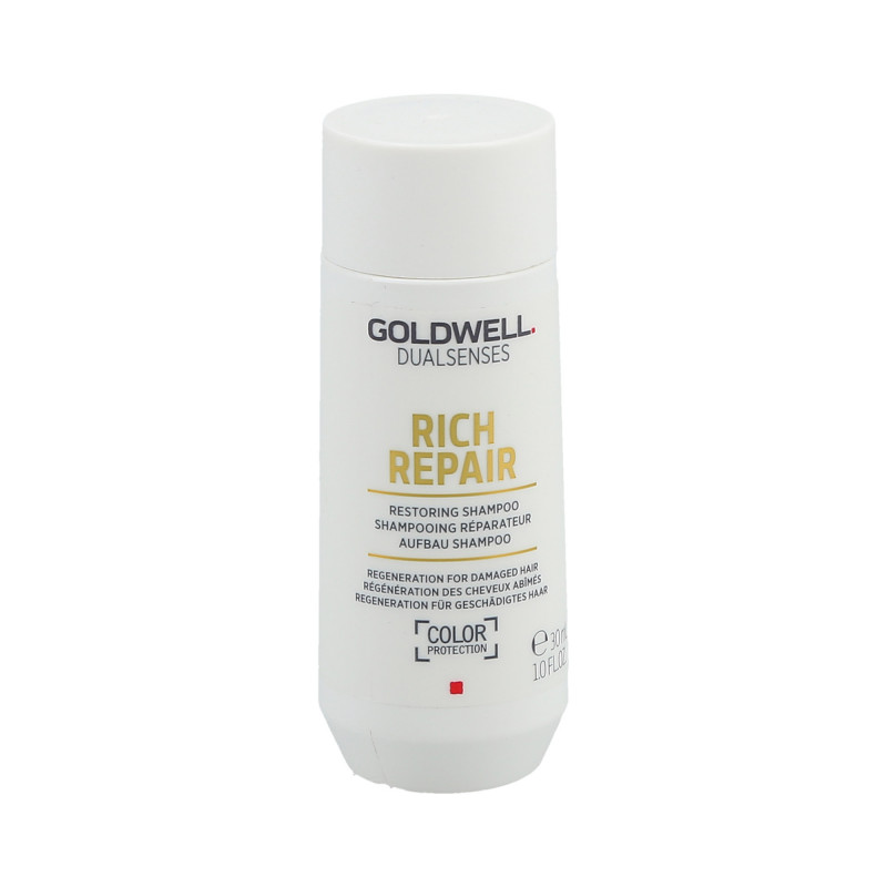 GOLDWELL DUALSENSES RICH REPAIR Restoring Shampoo For Damaged Hair 30ml 