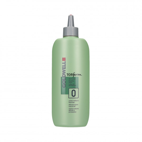 GOLDWELL TOPFORM 0 Líquido permanente para ondas - cabelos naturais 500ml