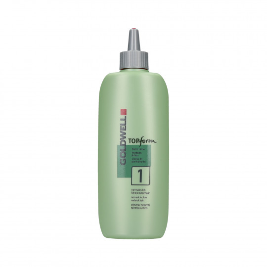 GOLDWELL TOPFORM 1 Líquido permanente para ondas - cabelo natural 500ml