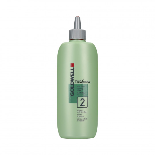 GOLDWELL TOPFORM 2 Permanent wave neste - värjätyille hiuksille 500ml