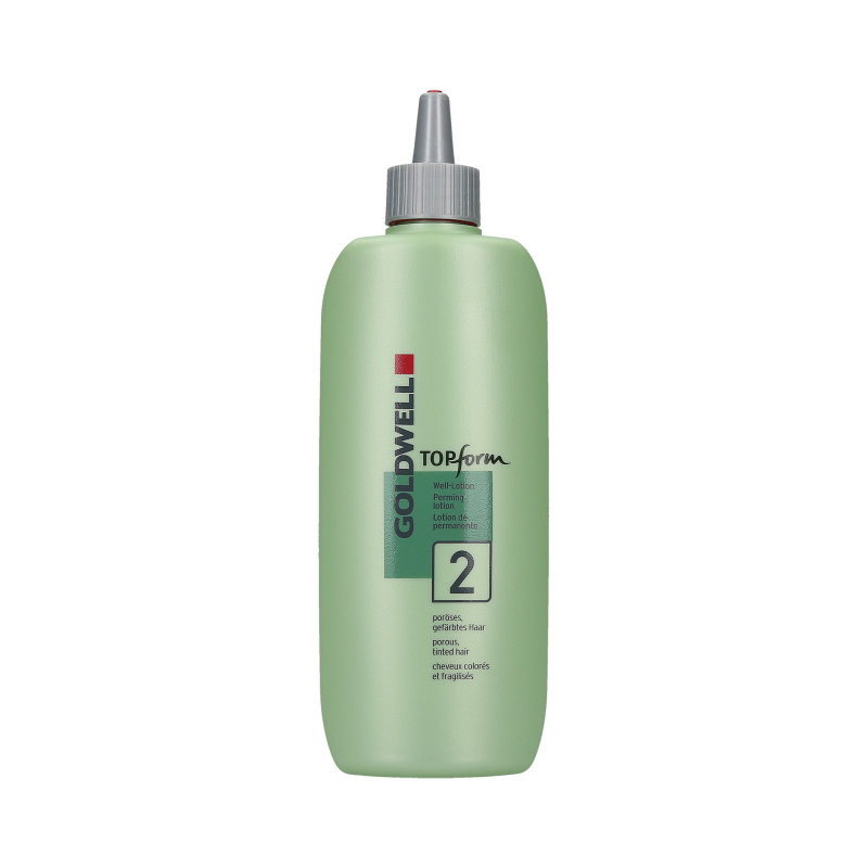 GOLDWELL TOPFORM 2 Líquido para ondas permanentes - cabelos coloridos 500ml