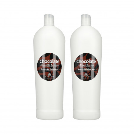 Kallos Chocolate Set Shampoo 1000 ml + Conditioner 1000 ml 