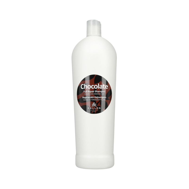 Kallos Chocolate Dry Damaged Hair Full Repair Shampoo 1000 ml 