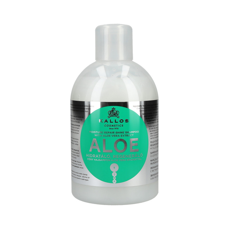 KALLOS KJMN Aloe regeneračný a hydratačný šampón na báze aloe 1000 ml