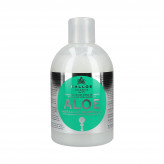 KALLOS KJMN Aloe regenerująco–nawilżający szampon na bazie aloesu 1000ml