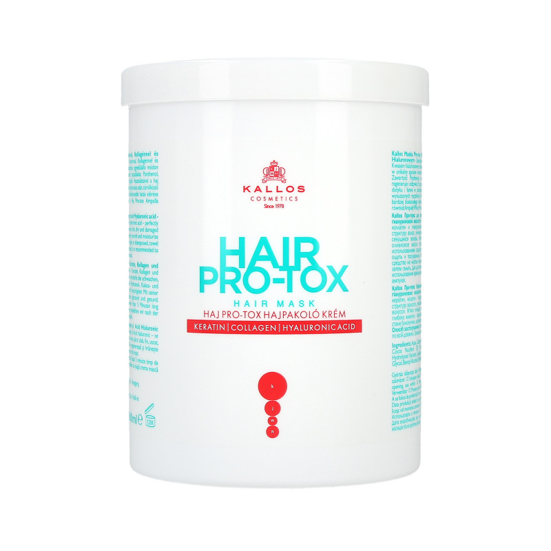 Kallos Hair Pro-Tox Maschera 1000 ml 