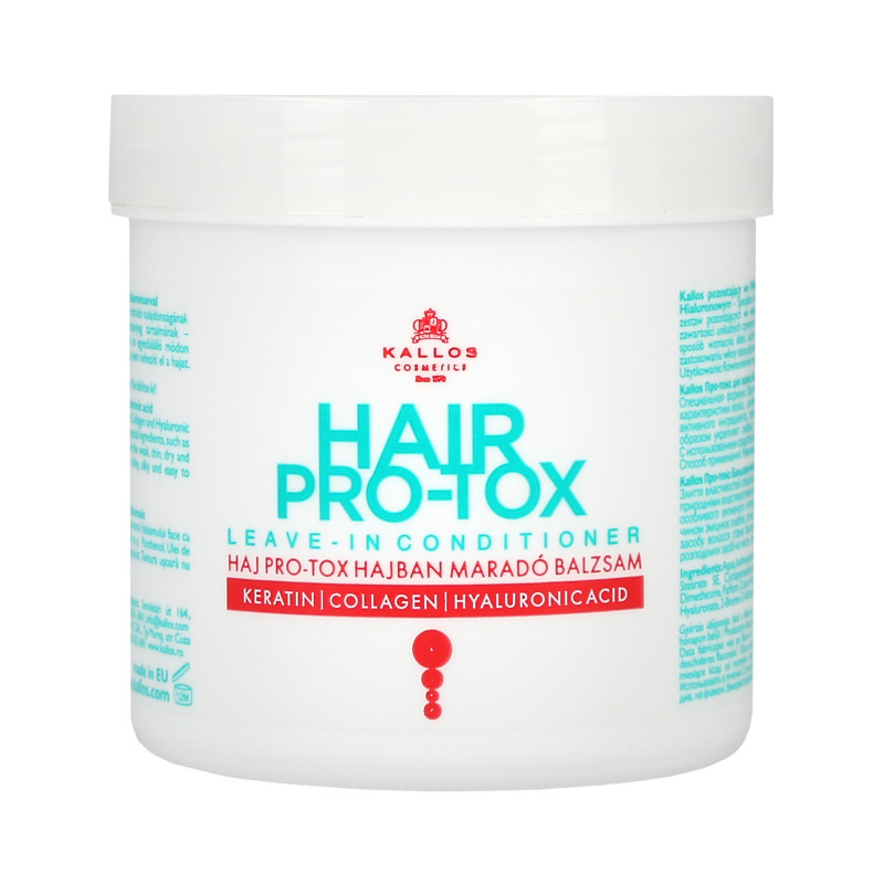 Kallos Hair Pro-Tox Balsamo senza risciacquo 250 ml 