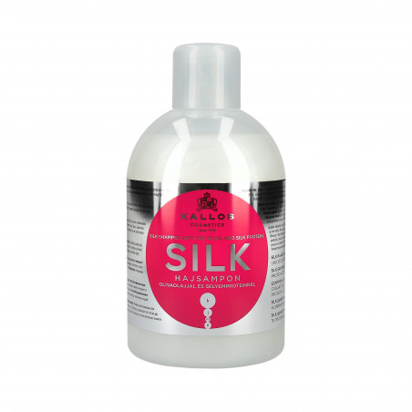 KALLOS KJMN Silk szampon do włosów zniszczonych 1000ml