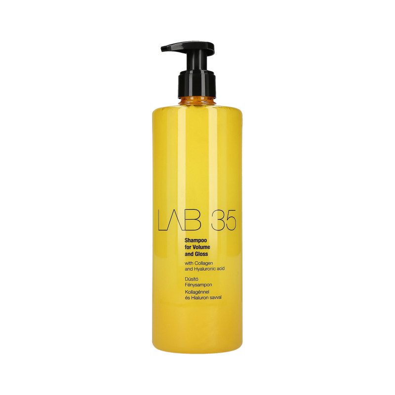 KALLOS Lab 35 Volume &gloss Szampon wzbogacający połysk 500ml