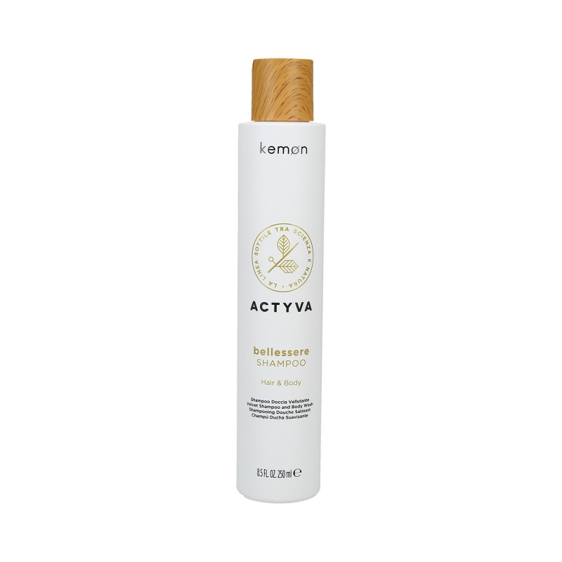 KEMON ACTYVA BELLESSERE Samtiges Shampoo für Haare und Körper 250ml
