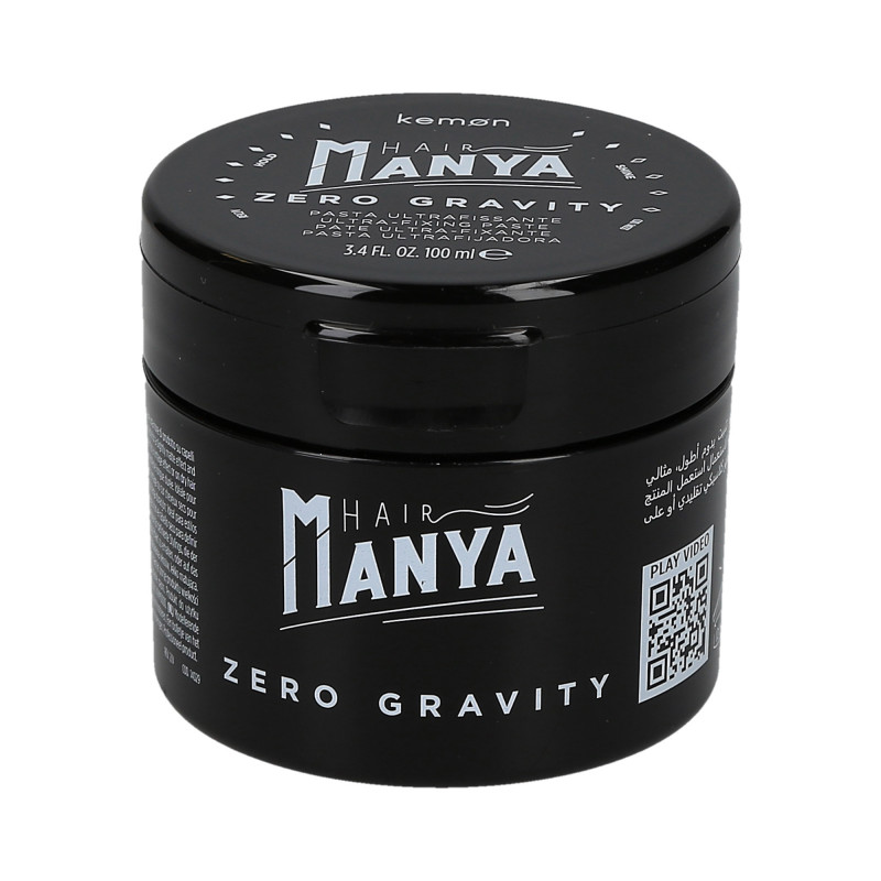 KEMON HAIR MANYA Zero Gravity Pasta fixadora ultraforte para modelagem capilar 100ml