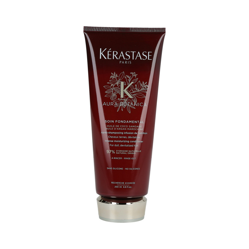 KÉRASTASE AURA BOTANICA Condicionador fortalecedor para cabelos secos e crespos 200ml