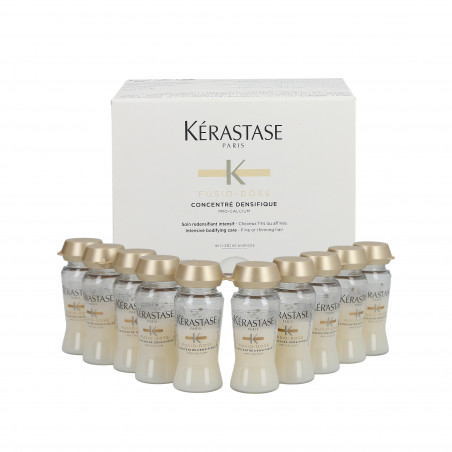 KERASTASE FUSIO – DOSE Density Concentre Intensive bodifying care hair treatment for fine and thinning hair 10x12ml 