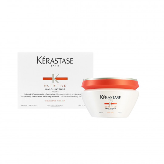 KÉRASTASE NUTRITIVE MASQUINTENSE IRISOME THICK Maska do włosów grubych 200ml