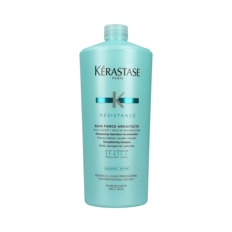 KÉRASTASE RESISTANCE BAIN FORCE ARCHITECTE 1-2 Posilňujúci kúpeľ 1000 ml