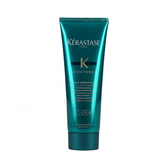 KÉRASTASE RESISTANCE BAIN THERAPISTE 3-4 Banho fortalecedor para cabelos fracos e danificados 250ml