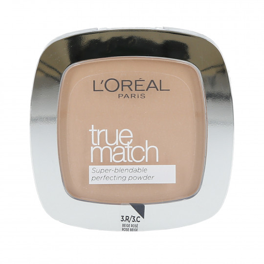 L’OREAL PARIS TRUE MATCH Puder prasowany do twarzy R3/C3 Rose Beige 