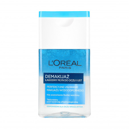 L’OREAL PARIS Gentle eyes & lips make-up remover 125ml 