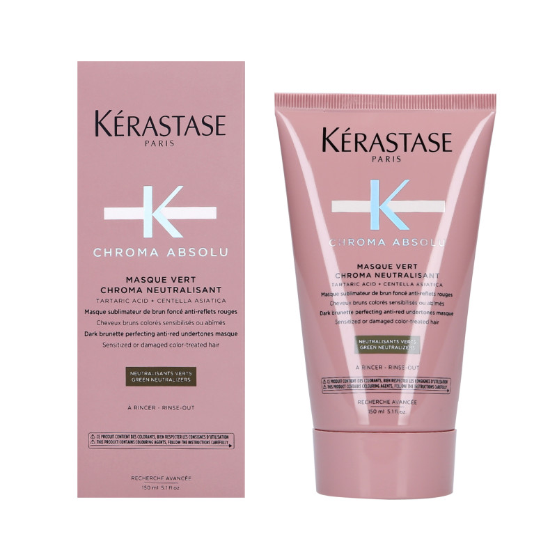 KÉRASTASE CHROMA ABSOLU Máscara neutralizante de tons vermelhos 150ml