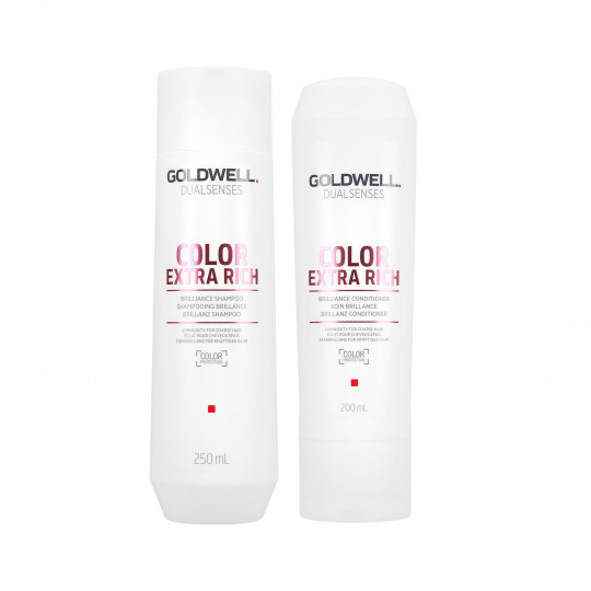 GOLDWELL Dualsenses Color Extra Rich Brilliance Shampoo 250ml + Conditioner 200ml Set 