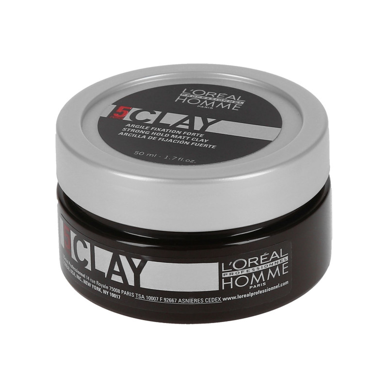 L'OREAL PROFESSIONNEL HOMME Clay Glinka modelująca do włosów 50ml