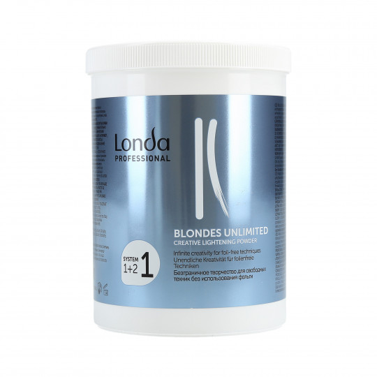 LONDA BLONDES UNLIMITED Pó iluminador criativo Rozjaśniacz w pudrze 400g