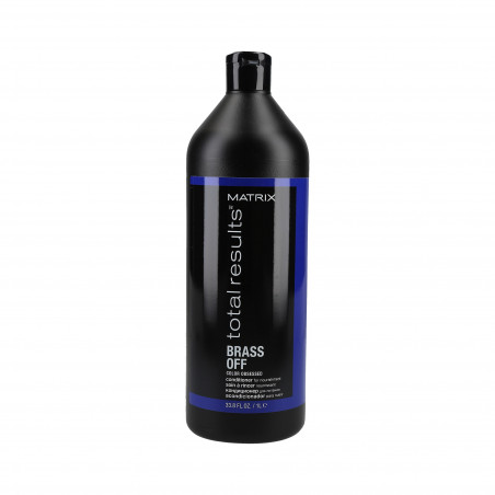 MATRIX TOTAL RESULTS BRASS OFF Conditioner for blonde hair 1000ml 