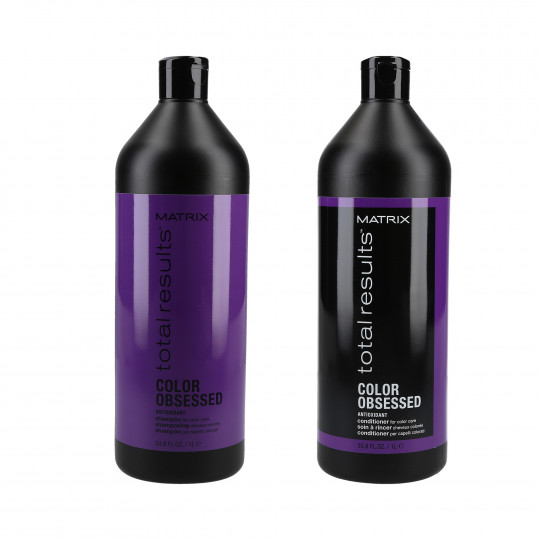 Matrix Total Results Color Obsessed Set Shampoo 1000 ml + Conditioner 1000 ml 