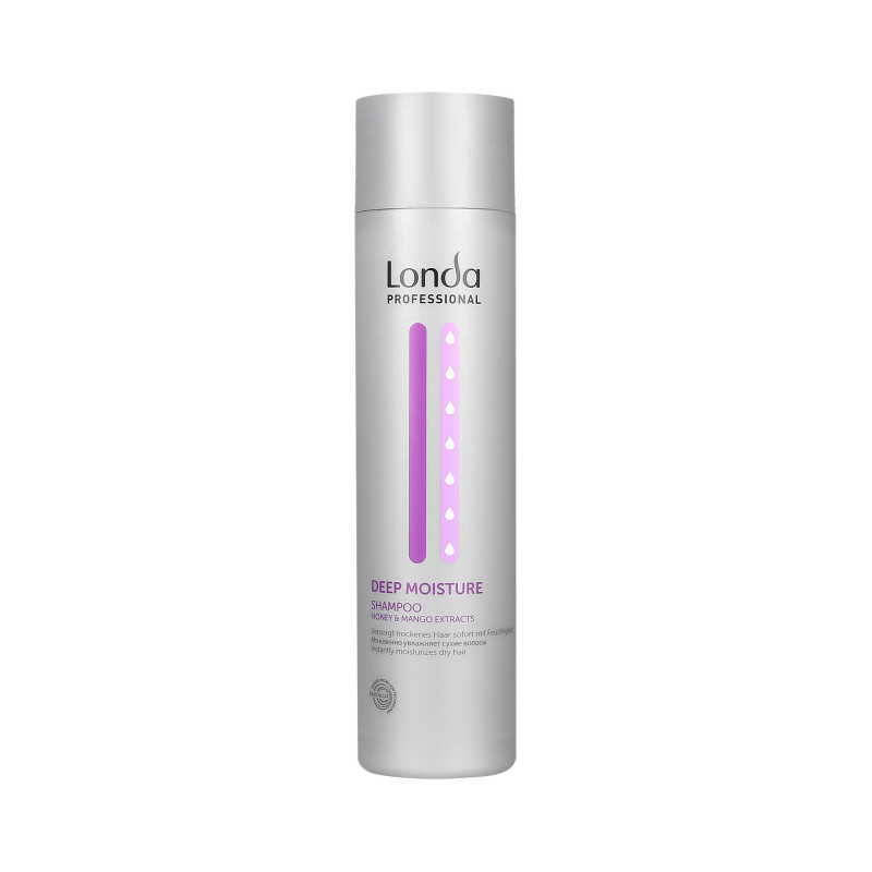 LONDA DEEP MOISTURE Shampooing hydratant pour cheveux secs 250ml