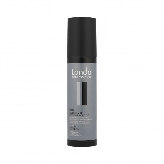 LONDA STYLING MEN Solidify It Extreme fikseeriva toimega juuksegeel meestele 100ml