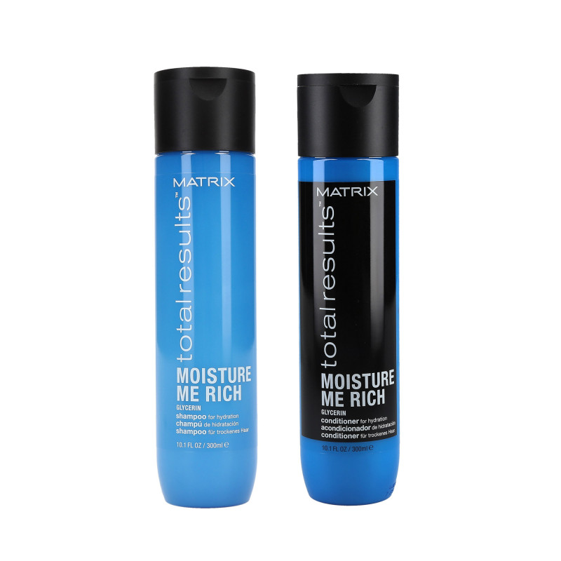 Matrix Total Results Moisture Me Rich Shampoo 300 ml + Conditioner 300 ml 