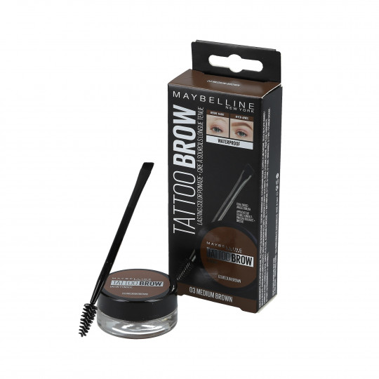 MAYBELLINE TATTOO BROW Pomade Augenbrauenpomade 03 Medium Brown 