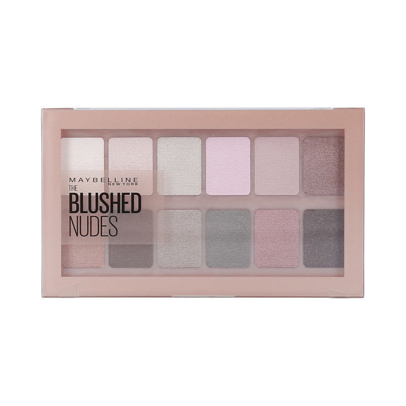 MAYBELLINE Paleta de sombras The Blushed Nudes 9,6g