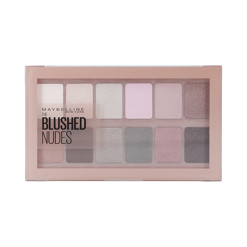 MAYBELLINE The Blushed Nudes lauvärvipalett 9,6g