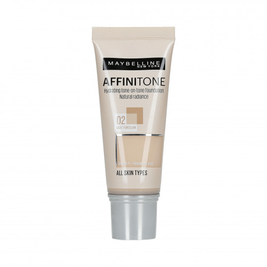 MAYBELLINE AFFINITONE Foundation HD Base facial 02 Light Porcelain 30ml