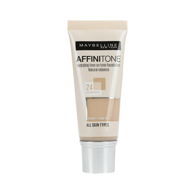 Maybelline Affinitone Perfecting+Protecting Foundation  24 Golden Beige 30ml