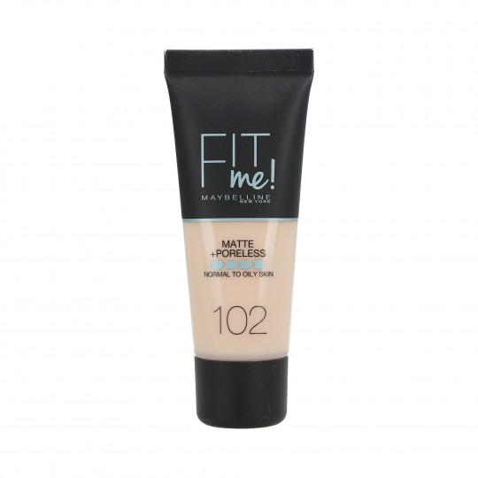 MAYBELLINE FIT ME Mattifying face foundation 102 Fair Ivory 30ml