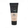 MAYBELLINE FIT ME Base de maquillaje mate 102 Fair Ivory 30ml