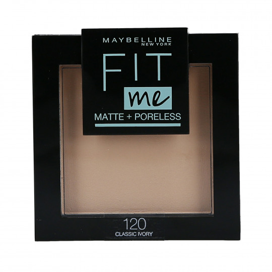 MAYBELLINE FIT ME Mattifying face powder 120 Classic Ivory 8,2g