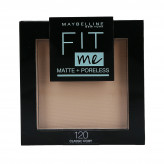 MAYBELLINE FIT ME Poudre matifiante visage 120 Classic Ivory 8,2g