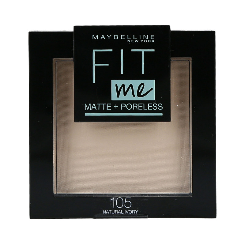 MAYBELLINE FIT ME Mattifying face powder 105 Natural Ivory 8,2g