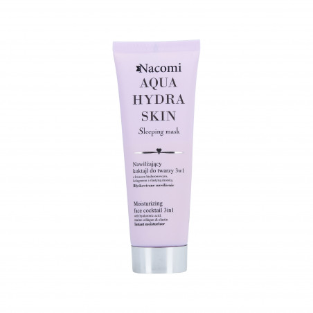 NACOMI Hydra Skin Masque hydratant anti-âge 3en1 85ml