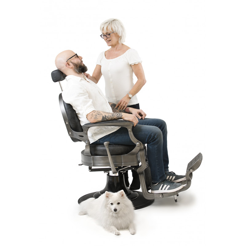 SAKAI BARBER CHAIR SOHO CAMEL 898779